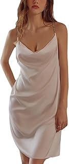 [Tiernyueth] ルームウェア レディース パジャマ ワンピース ネグリジ 寝巻き ショートスタイル バタフライレース 金属チェーン 胸元 キャミソール 刺繍 ちょうネクタイ ロマンチック ガウン シースルー セクシー 快適 春夏秋冬