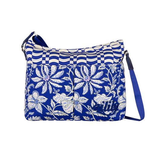 Bolso bandolera Oilily Sachina bolso de hombro azul Surf The Web para mujer
