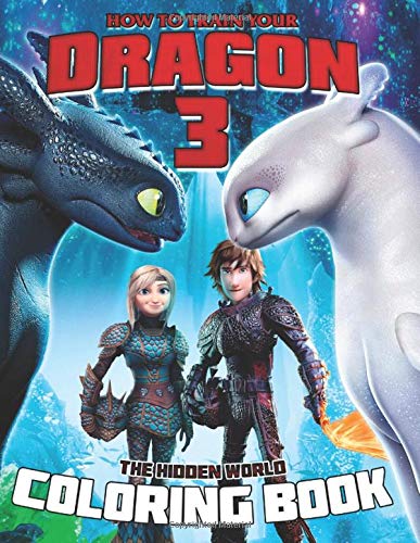 Buy How to Train your Dragon 3: The Hidden World Coloring Book: 30