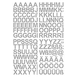 buchstaben silber kette ✅100% GENUG BUCHSTABEN - Das Set enthält 150 Buchstaben und 16 Zeichen, somit gibt es 5 Stück pro Buchstabe. Punkte, Sonderzeichen und Kommas sind enthalten. Es gibt genug Buchstaben für längere Namen oder eine mehrfache Beschriftung.