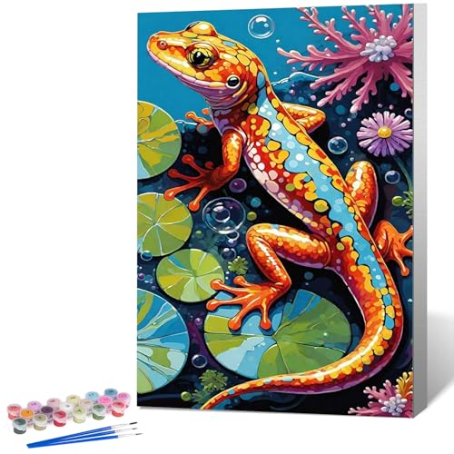 Okarina framed paint by numbers kit image