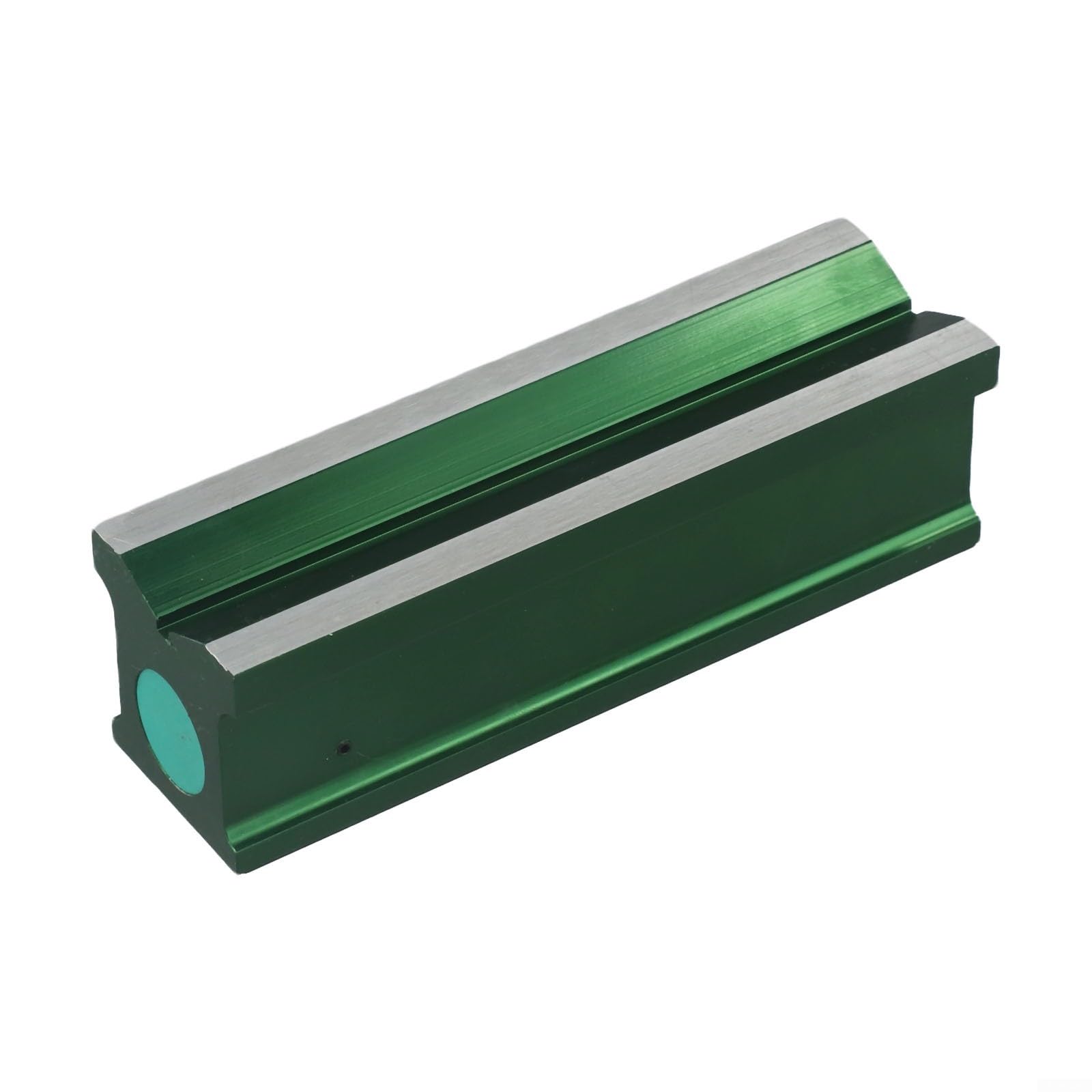 Metal para nivel de burbuja de 100 mm y 0,02 mm de precisión con base de ranura en V y caja de almacenamiento para nivelación industrial (150 mm)