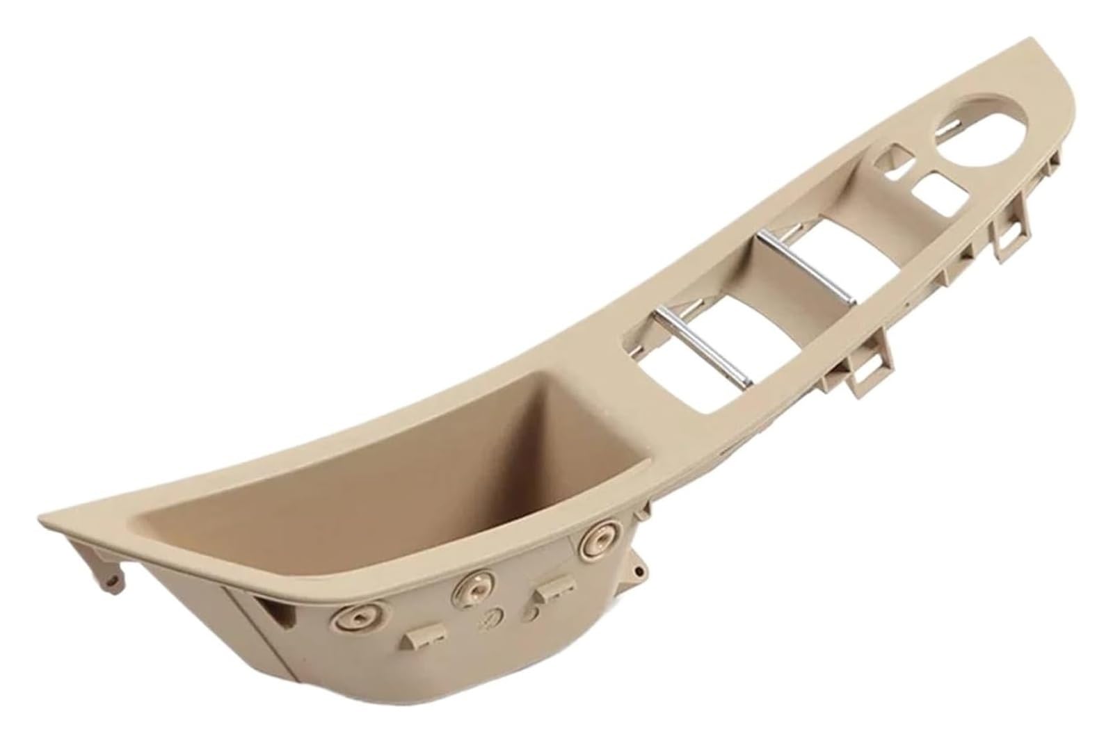 Fangziqq Beige For 5 Series F10 F11 F18 520 523 525 528 530 Lhd Driver Side Armrest Door Handle Panel Cover Car Inner Door Handle(Beige)