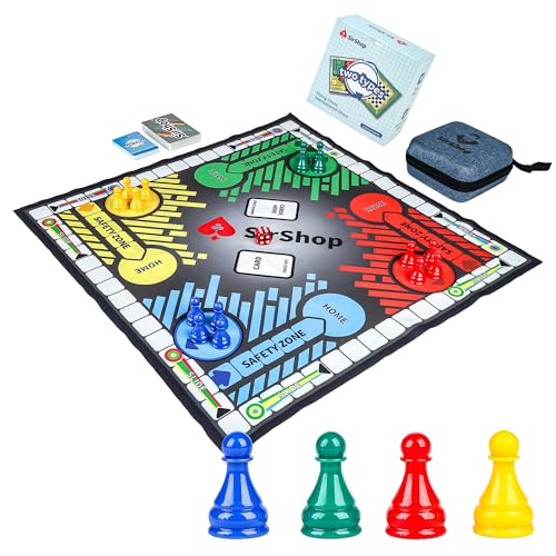 SirShop Portable Travel Chess Set with 20' Foldable Chess Board, 48 Chess...