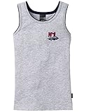  Schiesser Hemd 0/0 Camiseta Tirantes, Grau (Grau-Mel. 202), 2 años (92 cm) para Niños
