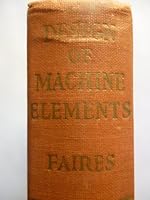 Design of machine Elements B0008BBVVI Book Cover