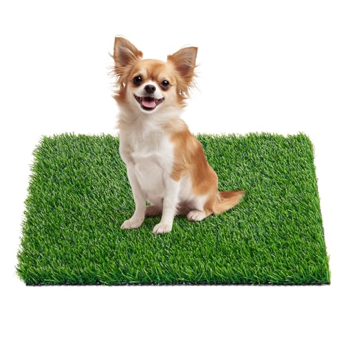 Artificial Grass Outdoor, 18x28" Grass Pad for Dogs Indoor Potty Training by Oiyeefo - Used condition - US$17.03