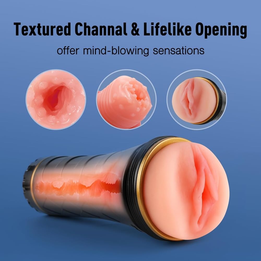 BeHorny Masturbateur masculin, tunnel multi-modes pour une stimulation époustouflante