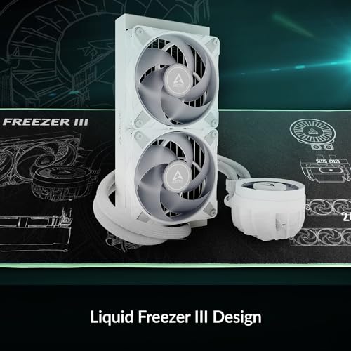 Image of ARCTIC Mousepad Liquid Freezer III - XXL Mouse Pad 900 x 400 x 3 mm, Water-Repellent Surface, Non-Slip Bottom, Stitched Edges, for mice with Optical and Laser sensors