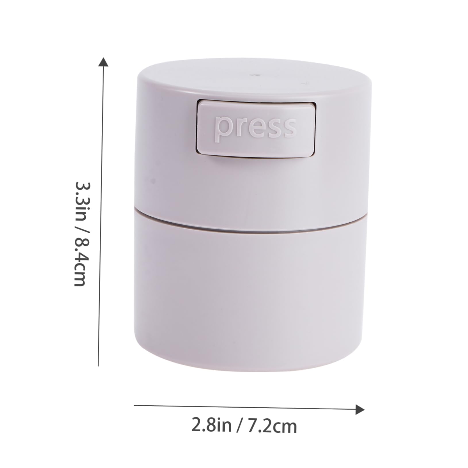 IWOWHERO Lash Extension Case Large Capacity Storage Jar for Eyelash Holder Design