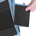Serveuttam® Waist Belt for Women - Body Shaper for Women Slimming Belt | Tummy Tucker Waist Trainer Shapewear Belt | Stomach Belt for Men | Waist Trimmer Trainer Belt for Weight Loss (Black-Grey, XL) gallery image