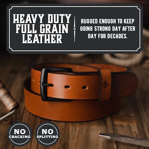 American Made Leather Belts for Men | Men's Leather Belt | Made in the USA Mens Belt3
