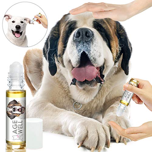 Image of The Blissful Dog St Bernard Age Well Dog Aromatherapy Roll-On Bottle for Your Dog's Peaceful Ageing