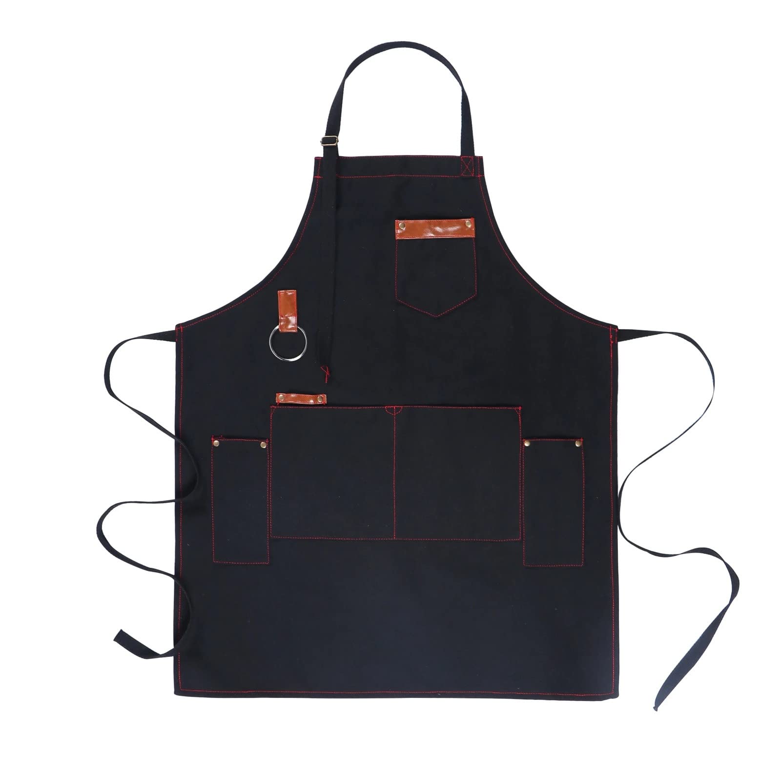 Gardening Tools Apron Fartuch męski z płótna, skóra, tkanina, grill, ojciec