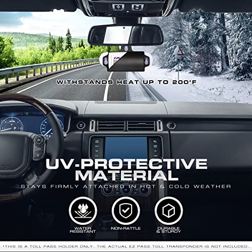 Ez Pass Holder. Super Strong Holder With Suction Cups Holds Tightly To Your Car Windshield #TOP4
