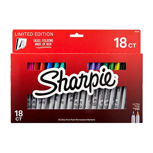 Sharpie UltraFine 18 count Permanent Markers Multicolor