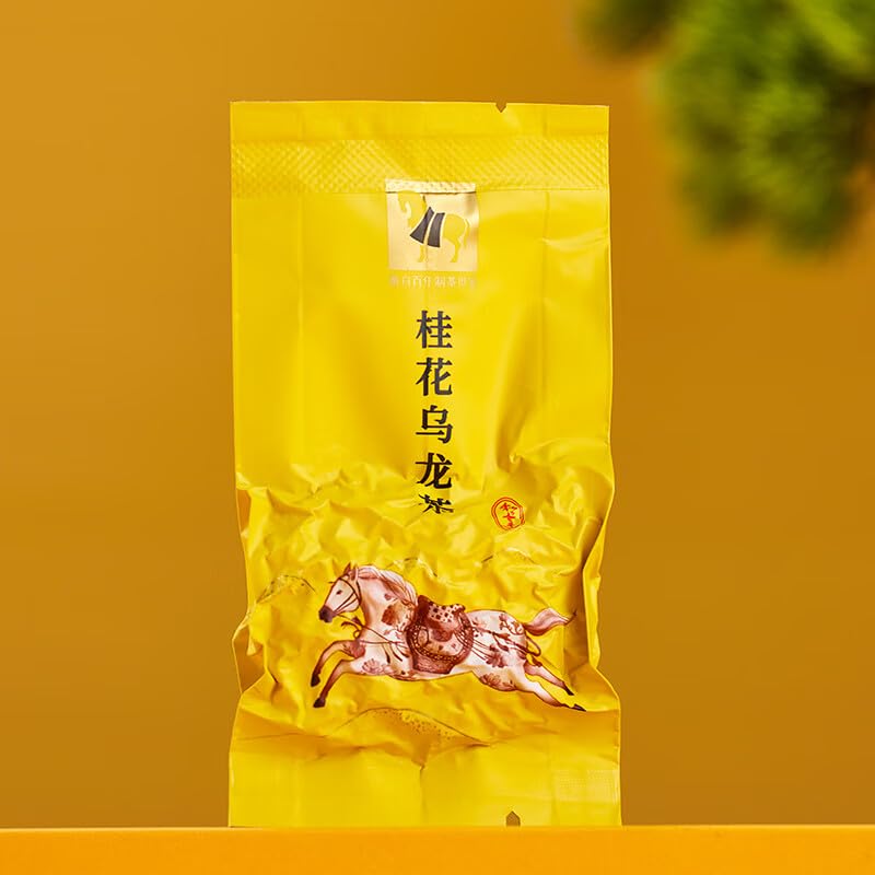 八马茶业 安溪铁观音 清香型 非遗制茶技艺 乌龙茶 茶叶罐装 (金桂花铁观音210g) TEA