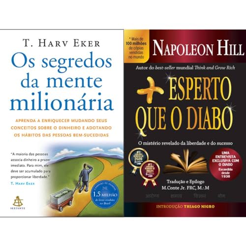 Kit: Mais Esperto Que O Diabo + Os Segredos Da Mente Milionária