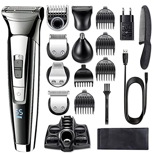 Electric Razors for Men All in one Facial Body Grooming kit Electric Shaver for Men Beard Hair Trimmer