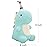 VHYHCY Stuffed Animal Plush Toys, Cute Dinosaur Toy, Soft Dino Plushies for Kids Plush Doll Gifts for Boys Girls (Blue, 9 Inch)