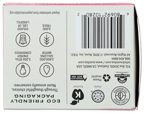 Image of Numi Organic White Rose Tea, 16 Tea Bags, Low Caffeine