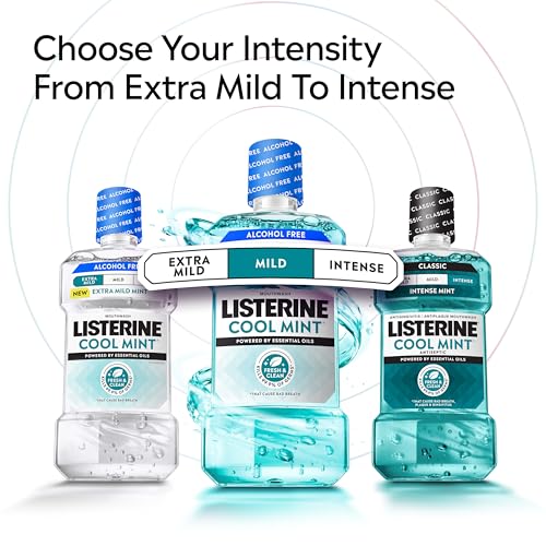 Listerine Antiseptic Mouthwash, Cool Mint, 1.5 L - 8