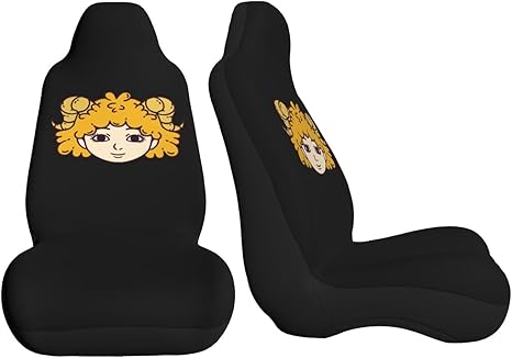 Aries Character Horoscope Car Seat Covers Front Seat Covers Protector Car Interior Decor Set of 2 Fit Most Car Seat Covers for Car SUV Truck Sedan