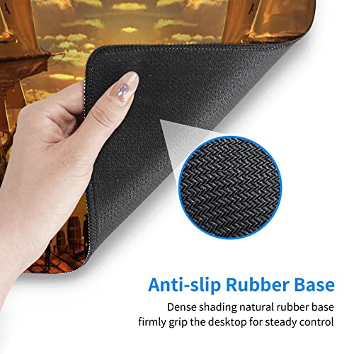 Tapis de souris imperméable lavable avec des bords cousus durables - 7