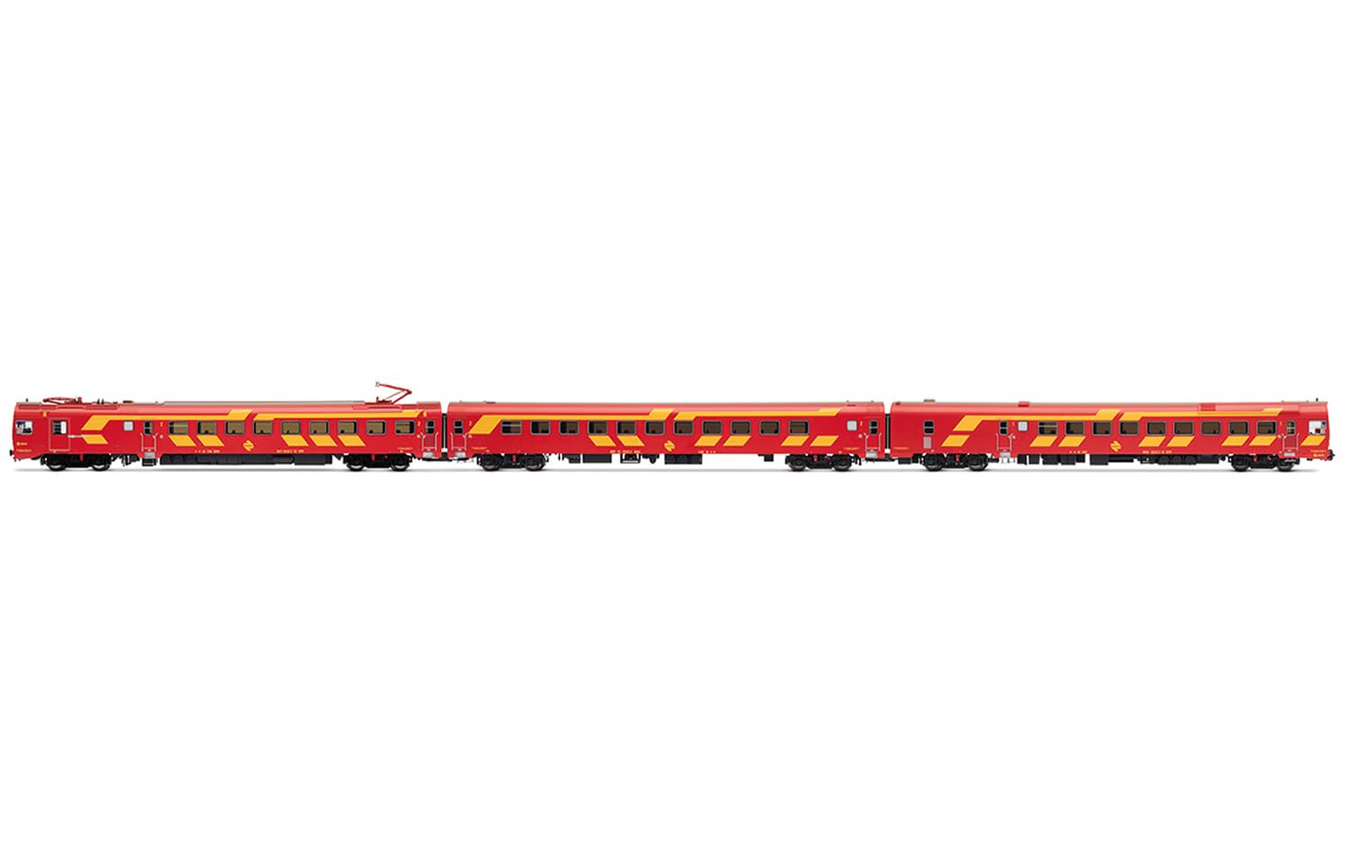 Electrotren HE2020 RENFE, automotrice Classe 444, livrea rossa-gialla, ep. IV, Locomotiva elettrica in miniatura, dai 14 anni