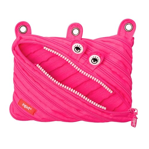 Image of ZIPIT Monster 3-Ring Pencil Case, Pink