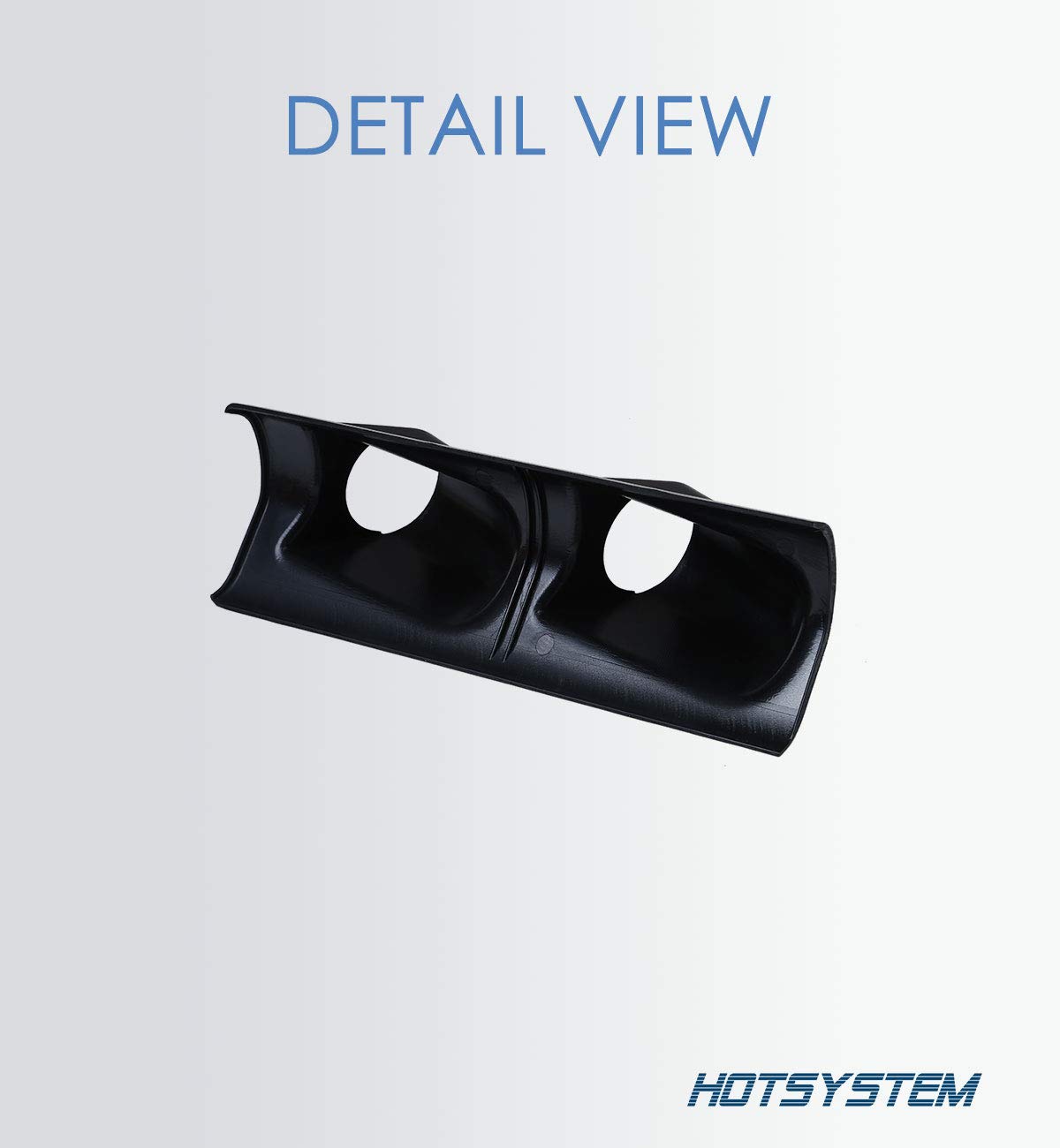 CarBole Triple 52mm Gauge Pod Holder – Left Hand Pillar Mount, Carbon Fiber Finish