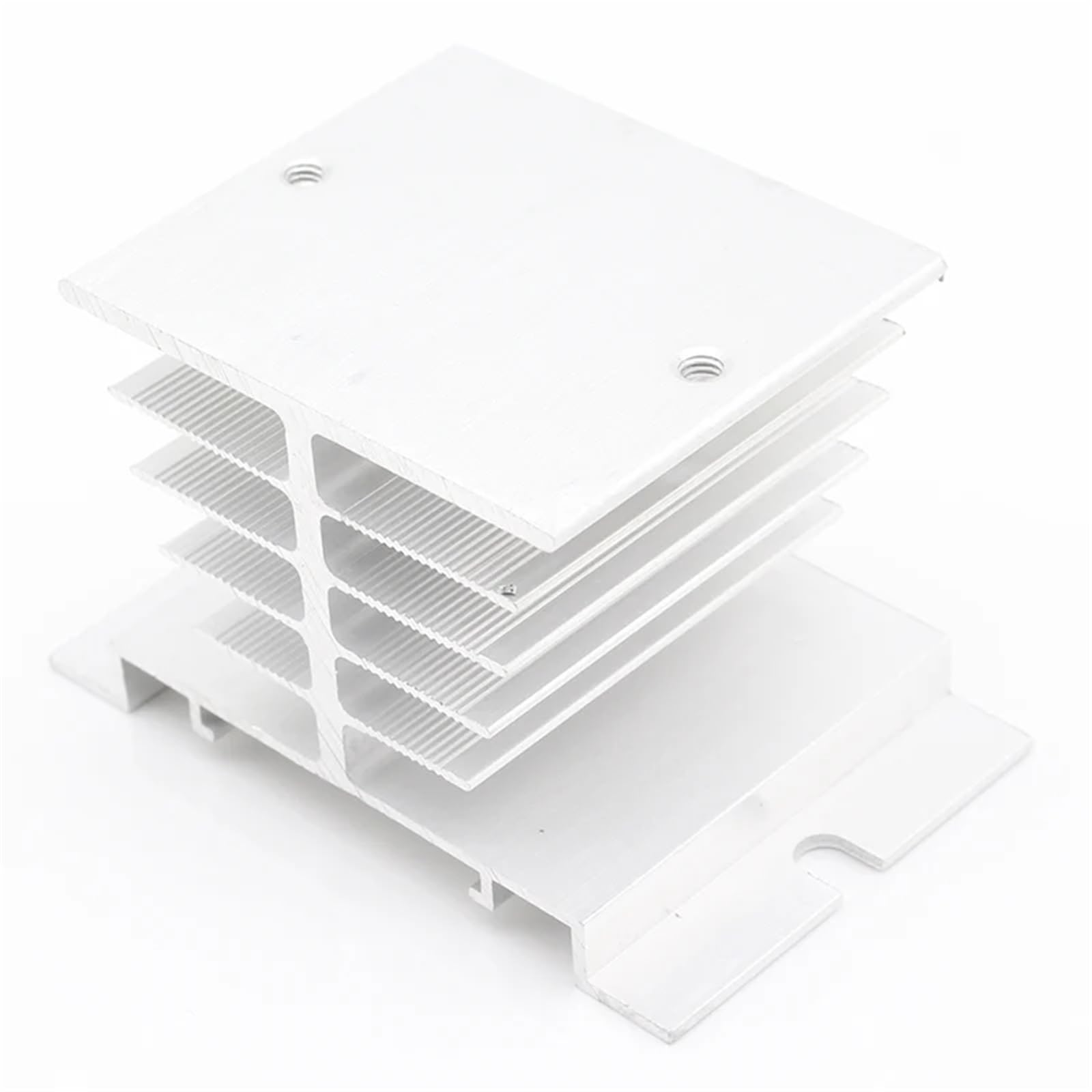Relé de estado sólido SSR monofásico con disipador de aluminio para control de corriente 5