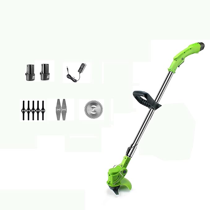 Review Battery Powered Walk-Behind Lawn Mowers, Cordless Electric Lawn Edger, Lightweight Electric Edger Lawn Tool for Lawn Garden Pruning and Trimming Review Battery Powered Walk-Behind Lawn Mowers, Cordless Electric Lawn Edger, Lightweight Electric Edger Lawn Tool for Lawn Garden Pruning and Trimming