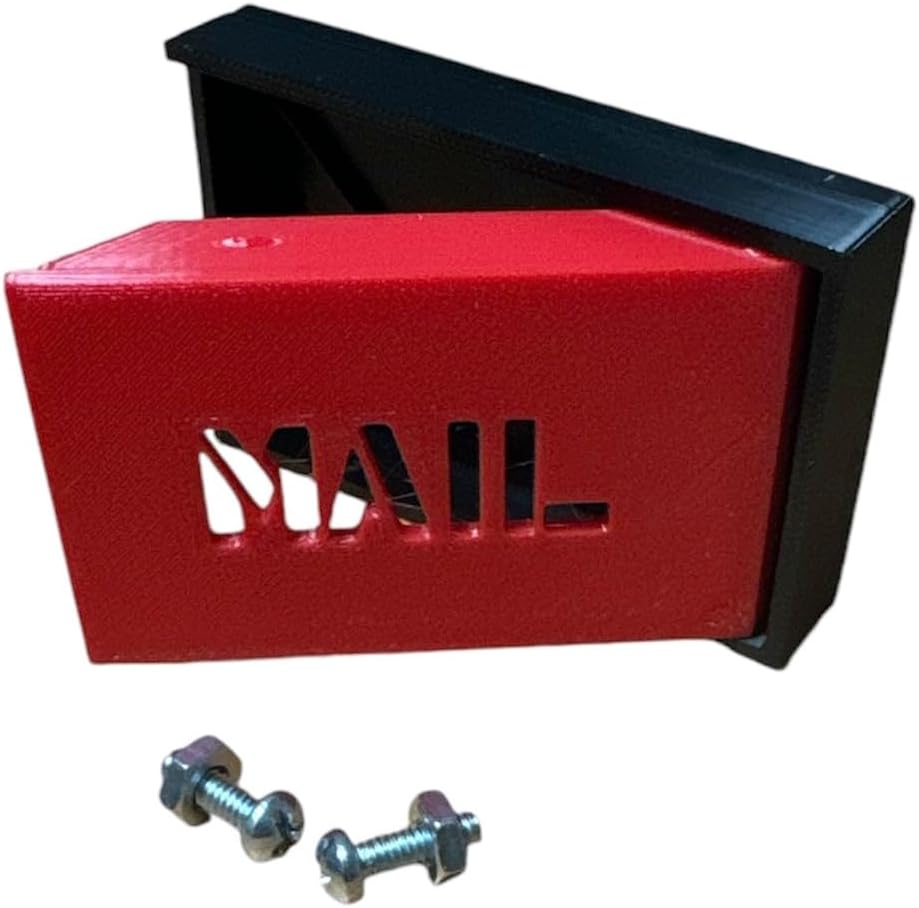 Front Mounted Mailbox Flag - Easy to Install and Durable! Great on brick/stone mailbox