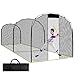 KAIDIDA Baseball Batting Cage Net: 16x10x10 FT Portable Golf Hitting Pitching Equipment for Garden Field Backyard Outdoor Training for Adult Men Women Pitcher Catcher Coach with Carry Bag