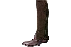 Suede Leather Half Chaps: Unparalleled Comfort and Durability for Equestrian Enthusiasts