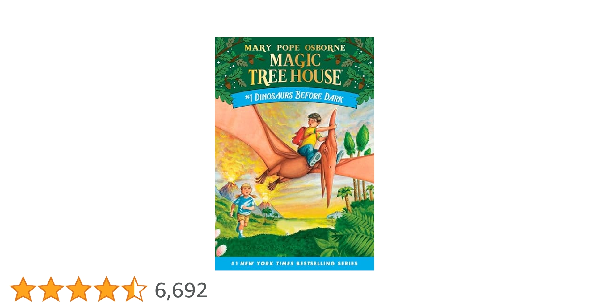 Amazon | Magic Tree House #1: Dinosaurs Before Dark (A
