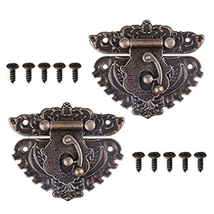 Gther 43237-2 Antike Vintage-Riegel 2 Stück