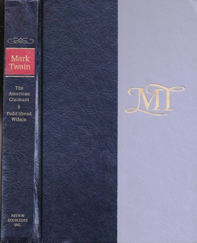 The American Claimant - Pudd'NHead Wilson - B000BYQEDM Book Cover