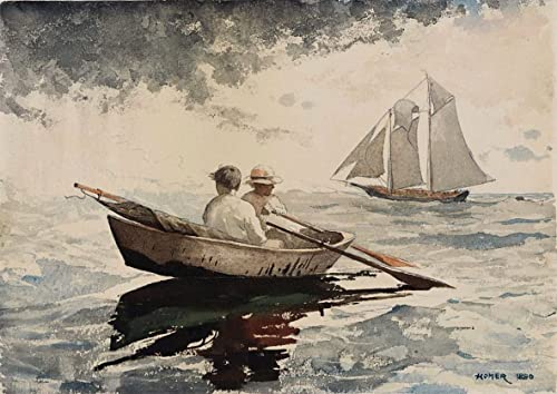 Impression sur toile haute définition Winslow Homer posters et affiches maritimes