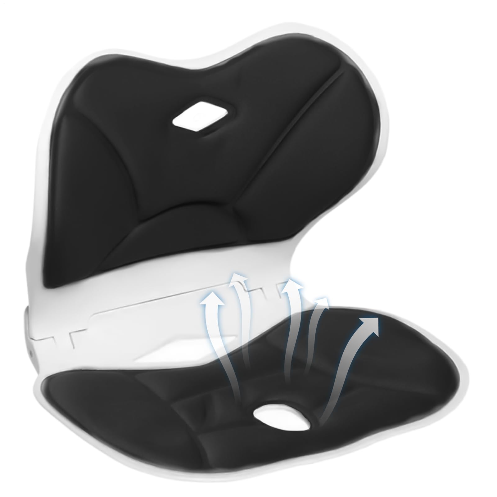 Coussin de Siège Auto Coussin De Soutien Lombaire Ergonomique | Oreiller Confortable Pour Conduire Travailler Voyager Canapé Avion Fauteuil Roulant
