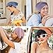 TOBATOBA Bandana Headband for Women Hair Scarf Headbands, 5 Pcs Solid Hair Bandanas Scarf for women Chiffon Head Kerchief Head bands Fashion Boho Hairbands for Women Girls