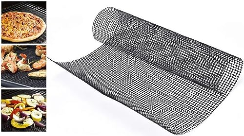 Kit 2 Tela Tapete Grill Para churrasco Manta flexivel antiaderente Teflon 40x30