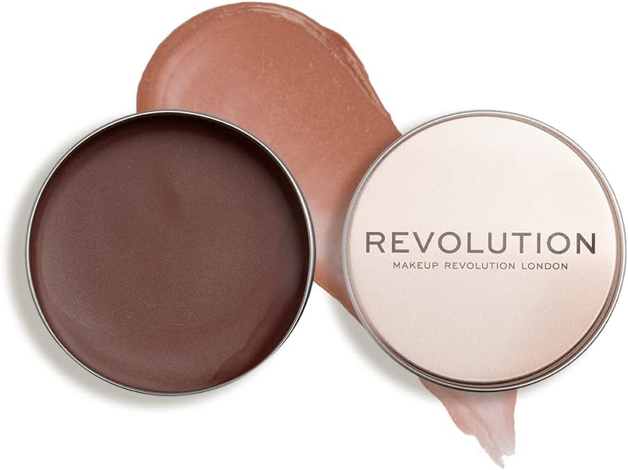 Balm Glow, Multi-Use Balm for Cheeks, Eyes & Lips, Buildable Formula, Dewy Finish, Sunkissed Nude, 1.12 Oz.