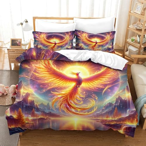 Couette souple Phoenix respirante 220x240 parure de lit microfibre hypoallergénique - 3