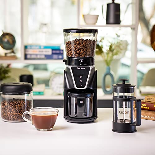 Budan Electric Coffee Burr Grinder for Espresso Coffee Brewing - Image 4
