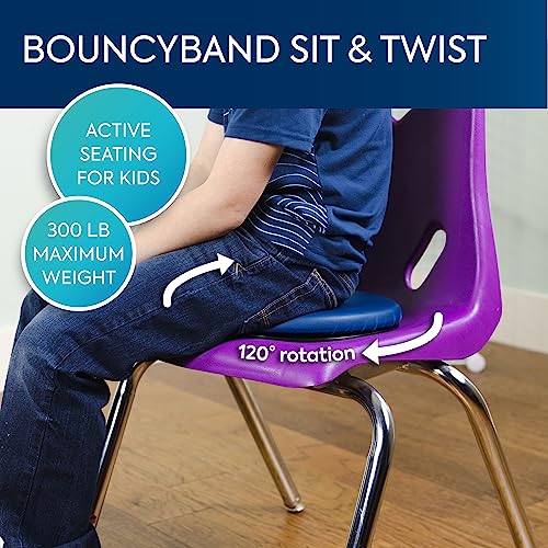 Image of BouncyBand Sit & Twist Active Seat Cushion - 12 inch D Sensory Cushion for Kids