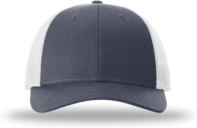 Richardson 115 Classic Low-Profile Design Adjustable Snapback Trucker Cap | Bulk Packs Available