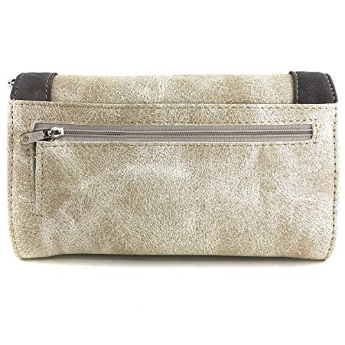 Zelris Spring Bloom Western Cross Women Crossbody Wrist Trifold Wallet4