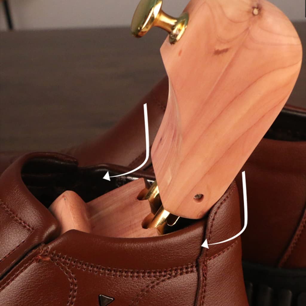 Árbol de Zapatos Árbol de Zapatos Ajustable Puede Dar Forma a los Zapatos de Camilla para pies Anchos (Color: Marrón, Tamaño: Tamaño de EE. UU. (5.5-6.5)) (Marrón Tamaño de EE. UU. (11)